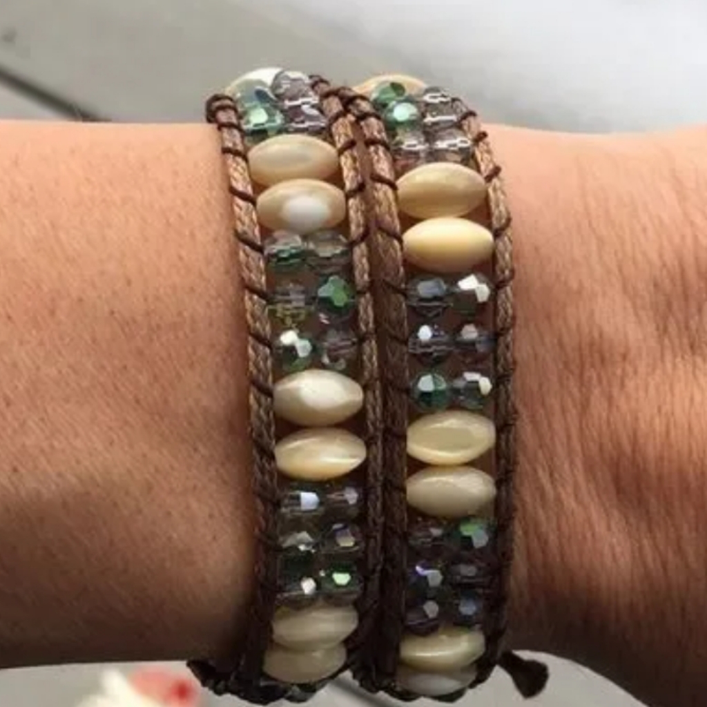 Katie Soleil Beaded Wrap Bracelet Or Necklace